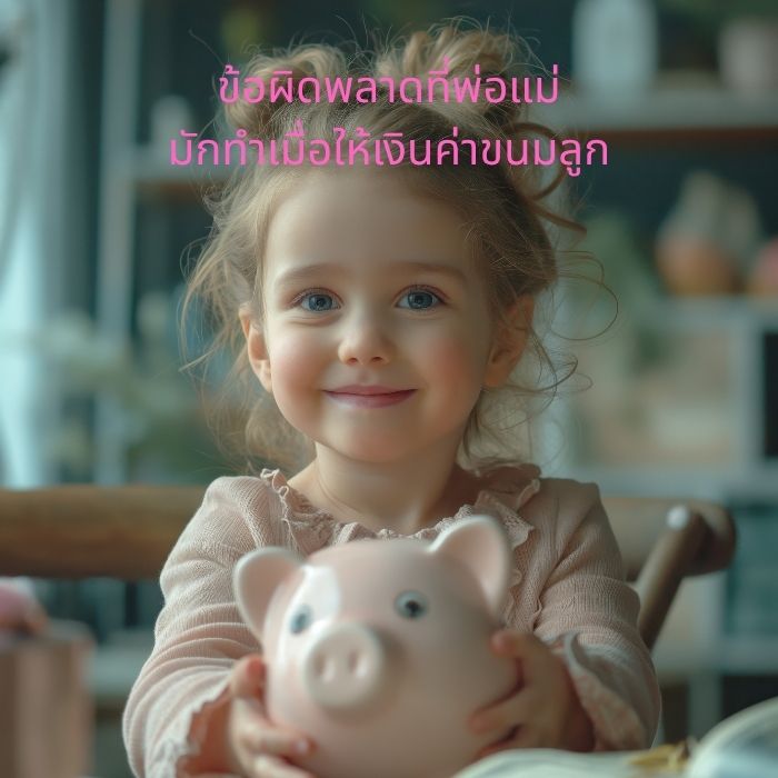 ข้อผิดพลาดที่พ่อแม่มักทำเมื่อให้เงินค่าขนมลูก